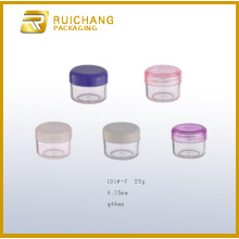 Plastic cosmetic container